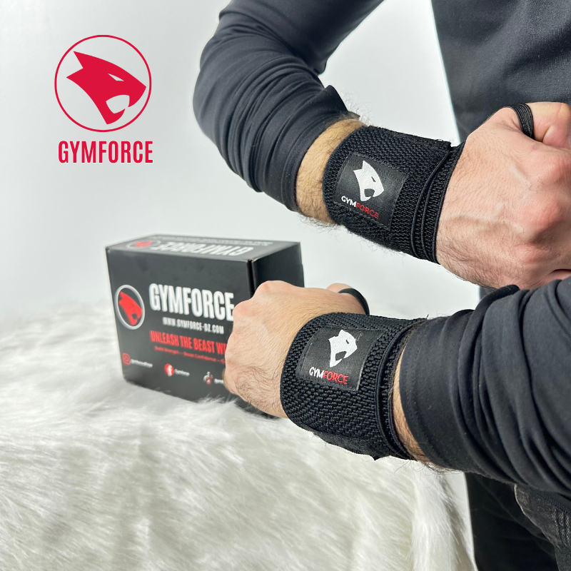 GYMFORCE-Serre-poignets (Gauche-Droite)